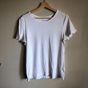 Lands End Shaped Fit Tee, Size S